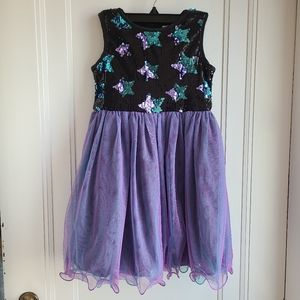 Little Angels flippable sequins Star Dress